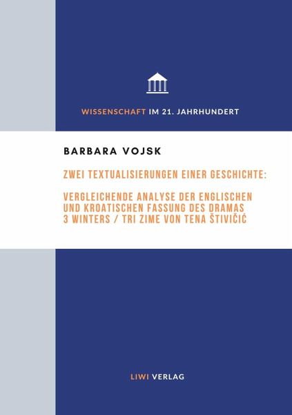 Zwei Textualisierungen einer Geschichte: Vergleichende Analyse der englischen und kroatischen Fassung des Dramas 3 Winters / Tri zime von Tena Stivicic Zwei Textualisierungen einer Geschichte: Vergleichende Analyse der englischen und kroatischen Fassung des Dramas 3 Winters / Tri zime von Tena Stivicic