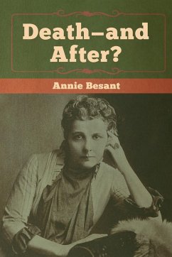 Death-and After? - Besant, Annie