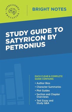 Cover Study Guide to Satyricon by Petronius