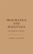 Pragmatics and Semantics (eBook, ePUB) - Bild 1