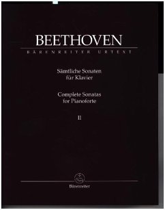 Cover Sämtliche Sonaten für Klavier II, Partitur
