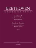 Sonate für Klavier und Violine A-Dur op. 47 &quote;Kreutzersonate&quote;, Spielpartitur, Stimmen (2), Urtextausgabe