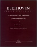 33 Veränderungen über einen Walzer für Klavier op. 120 "Diabelli-Variationen", Partitur