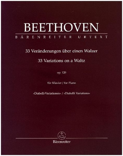 33 Veränderungen über einen Walzer für Klavier op. 120 