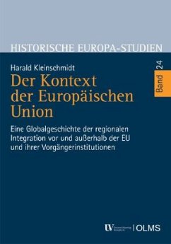 Der Kontext der Europäischen Union - Kleinschmidt, Harald