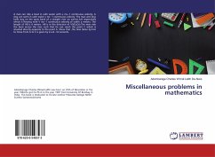 Miscellaneous problems in mathematics - De Alwis, Adambarage Charles Wimal Lalith