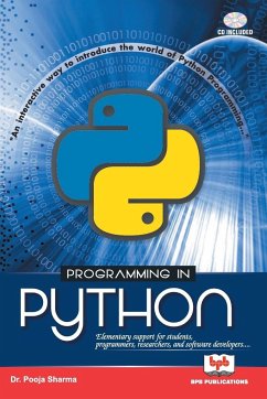 PROGRAMMING IN PYTHON - Sharma, Pooja; Na