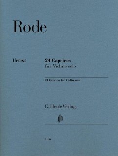 24 Caprices für Violine solo - Pierre Rode - 24 Caprices für Violine solo