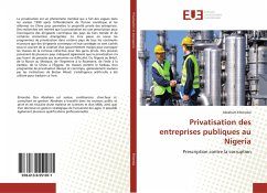 Privatisation des entreprises publiques au Nigeria - Ehiorobo, Abraham