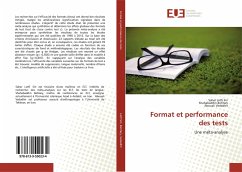 Format et performance des tests - Lotfi Sin, Sahar;Behtary, Shahabaddin;Vedadhir, Abouali