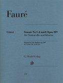 Sonate Nr. 1 d-moll op. 109 für Violoncello und Klavier Sonate Nr. 1 d-moll op. 109 für Violoncello und Klavier