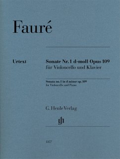 Sonate Nr. 1 d-moll op. 109 für Violoncello und Klavier