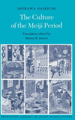Cover The Culture of the Meiji Period (eBook, ePUB)