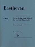 Sonate C-dur op. 102,1 für Klavier und Violoncello Sonate C-dur op. 102,1 für Klavier und Violoncello