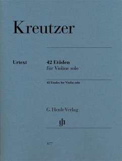 42 Etüden für Violine solo - Rodolphe Kreutzer - 42 Etüden für Violine solo