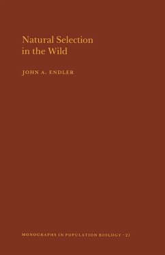 Natural Selection in the Wild. (MPB-21), Volume 21 (eBook, PDF) - Endler, John A.