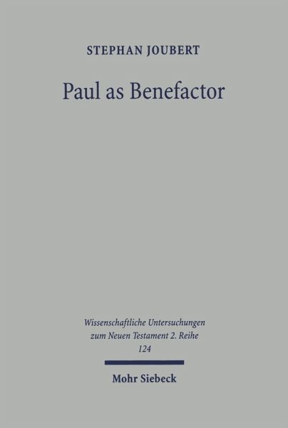 Paul as Benefactor (eBook, PDF) Paul as Benefactor (eBook, PDF)