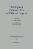 Philosophical Hermeneutics and Biblical Exegesis (eBook, PDF)