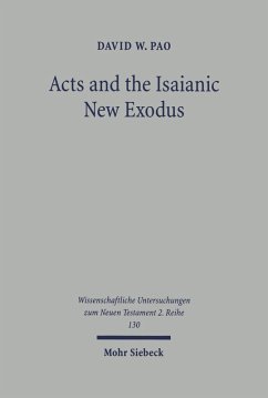 Cover Acts and the Isaianic New Exodus (eBook, PDF)