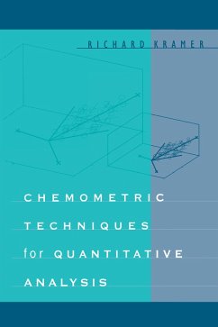 Chemometric Techniques for Quantitative Analysis (eBook, ePUB) - Kramer, Richard