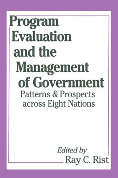 Program Evaluation and the Management of Government (eBook, ePUB) - Freidson, Eliot; Rist, Ray