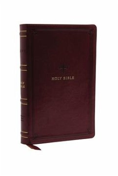 Nrsv, Catholic Bible, Standard Personal Size, Leathersoft, Red, Comfort Print - Catholic Bible Press