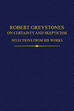 Cover Robert Greystones on Certainty and Skepticism