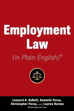 Employment Law (in Plain English) - Duboff, Leonard D.; Perea, Kenneth A.; Perea, Christopher