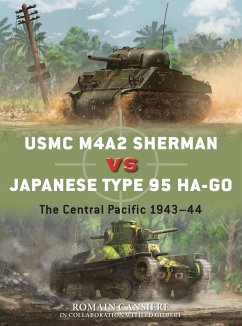 USMC M4A2 Sherman vs Japanese Type 95 Ha-Go - Cansiere, Romain; Gilbert, Ed