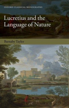 Lucretius and the Language of Nature - Taylor, Barnaby