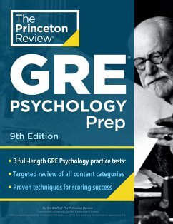 Princeton Review GRE Psychology Prep, 9th Edition: 3 Practice Tests + Review & Techniques + Content Review - Princeton Review