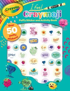 Crayola: I Feel Craymoji (a Crayola Puffy Sticker Press Out Activity Book for Kids) - Buzzpop