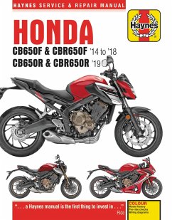 Cover Honda CB650F & CBR650F, CB650R & CBR650R (14 - 19)