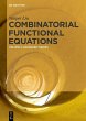 Combinatorial Functional Equations... - Bild 1