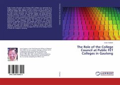 The Role of the College Council at Public FET Colleges in Gauteng - Coetzer, Louis