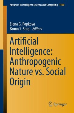 Cover Artificial Intelligence: Anthropogenic Nature vs. Social Origin (eBook, PDF)