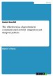 The effectiveness of government... - Bild 1