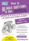 Lizard Learning 10 Quick Questions A Day Year 5 Term 4