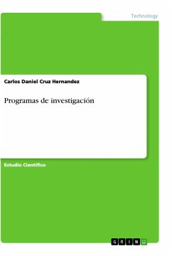 Programas de investigación - Cruz Hernandez, Carlos Daniel