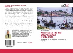 Cover Normativa de las Operaciones Portuarias