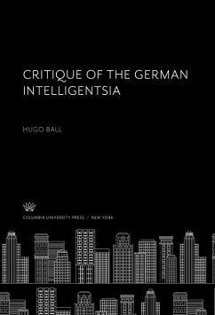 Cover Critique of the German Intelligentsia (eBook, PDF)