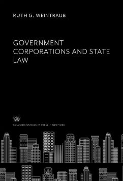 Cover Government Corporations and State Law (eBook, PDF)