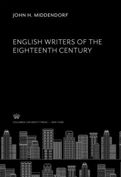 Cover English Writers of the Eighteenth Century (eBook, PDF)
