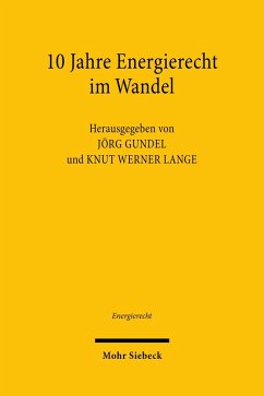 Cover 10 Jahre Energierecht im Wandel (eBook, PDF)