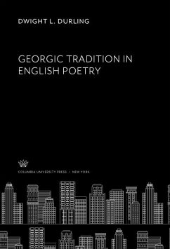 Cover Georgic Tradition in English Poetry (eBook, PDF)