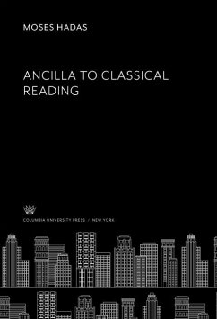 Cover Ancilla to Classical Reading (eBook, PDF)