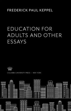 Cover Education for Adults and Other Essays (eBook, PDF)