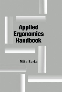Applied Ergonomics Handbook (eBook, PDF) - Burke, Michael J.