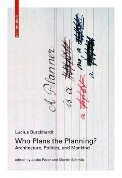 Who Plans the Planning? (eBook, PDF) - Burckhardt, Lucius
