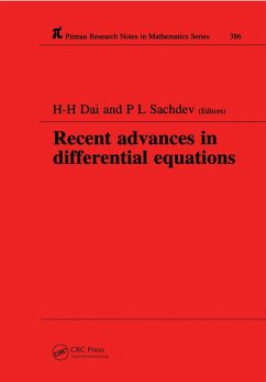 Cover Recent Advances in Differential Equations (eBook, ePUB)
